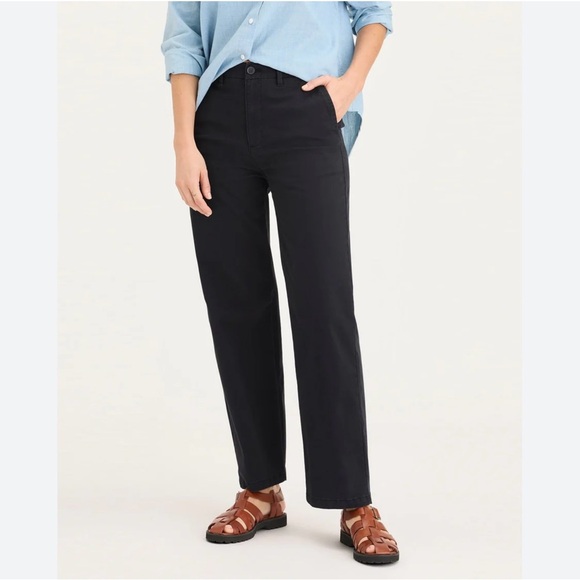 Dockers Chino high straight ankle water-less woman’s pants size 29 - Picture 1 of 11